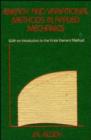 Image for Energy and Variational Methods in Applied Mechanics