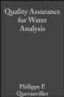 Image for Quality assurance for water analysis