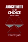 Image for Judgment and Choice