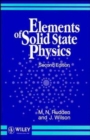 Image for Elements of Solid State Physics