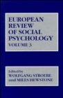 Image for European Review of Social Psychology, Volume 3