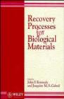 Image for Recovery Processess for Biological Materials