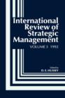 Image for International Review of Strategic Management 1992, Volume 3