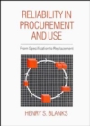 Image for Reliability in Procurement and Use : From Specification to Replacement