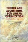 Image for Theory and Algorithms for Linear Optimization