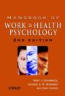 Image for Handbook of Work and Health Psychology