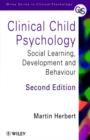 Image for Clinical Child Psychology