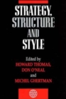 Image for Strategy, Structure and Style
