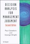 Image for Decision Analysis for Management Judgment