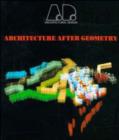 Image for Architecture of geometry