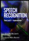 Image for Speech recognition  : theory and C++ implementation