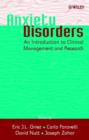 Image for Anxiety disorders  : an introduction to clinical management and research