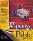 Image for Windows Server 2003 bible.