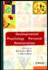 Image for Developmental Psychology of Personal Relationships