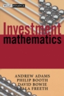 Image for Investment mathematics
