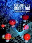 Image for Chemical modeling  : from atoms to liquids