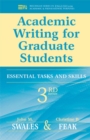 Image for Academic writing for graduate students  : essential tasks and skills