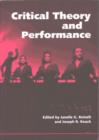 Image for Critical Theory and Performance