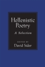 Image for Hellenistic Greek poetry  : a selection
