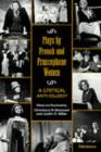 Image for Plays by French and Francophone Women : A Critical Anthology