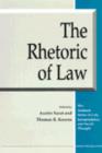 Image for The rhetoric of law