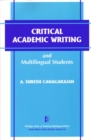Image for Critical academic writing and multilingual students