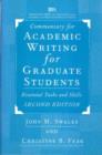 Image for Academic writing for graduate students  : essential skills and tasks: Commentary (Teacher&#39;s manual)