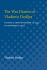 Image for The War Diaries of Vladimir Dedijer