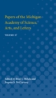 Image for Papers of the Michigan Academy of Science, Arts and Letters