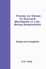 Image for Poems on Values to Succeed Worldwide in Life - Being Responsible : Simple and Insightful