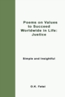Image for Poems on Values to Succeed Worldwide in Life - Justice