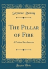 Image for The Pillar of Fire: A Profane Baccalaureate (Classic Reprint)
