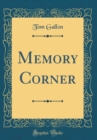 Image for Memory Corner (Classic Reprint)