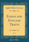 Image for Essays and English Traits, Vol. 5 (Classic Reprint)