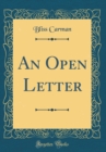 Image for An Open Letter (Classic Reprint)