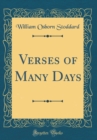 Image for Verses of Many Days (Classic Reprint)