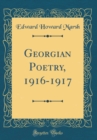 Image for Georgian Poetry, 1916-1917 (Classic Reprint)
