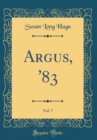 Image for Argus, &#39;83, Vol. 7 (Classic Reprint)