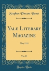 Image for Yale Literary Magazine, Vol. 83: May 1918 (Classic Reprint)