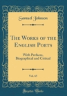 Image for The Works of the English Poets, Vol. 65: With Prefaces, Biographical and Critical (Classic Reprint)
