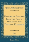 Image for History of England From the Fall of Wolsey to the Death of Elizabeth, Vol. 3 (Classic Reprint)