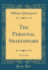 Image for The Personal Shakespeare, Vol. 5 of 15 (Classic Reprint)