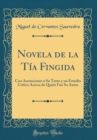 Image for Novela de la Tia Fingida: Con Anotaciones a Su Texto y un Estudio Critico Acerca de Quien Fue Su Autor (Classic Reprint)