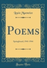 Image for Poems: Springboard, 1941-1944 (Classic Reprint)
