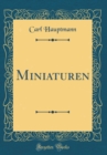 Image for Miniaturen (Classic Reprint)