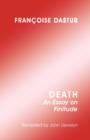 Image for Death  : an essay on finitude
