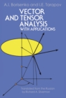 Image for Vector and tensor analysis with applications