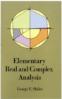 Image for Elementary real and complex analysis