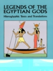 Image for Legends of the Egyptian gods: hieroglyphic texts and translations