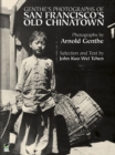 Image for Genthe&#39;s Photographs of San Francisco&#39;s old Chinatown